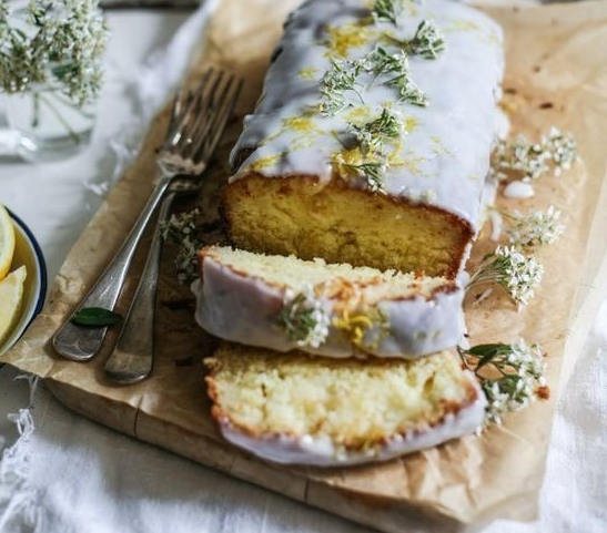 Native Eating: Finger Lime & Lemon Syrup Cake